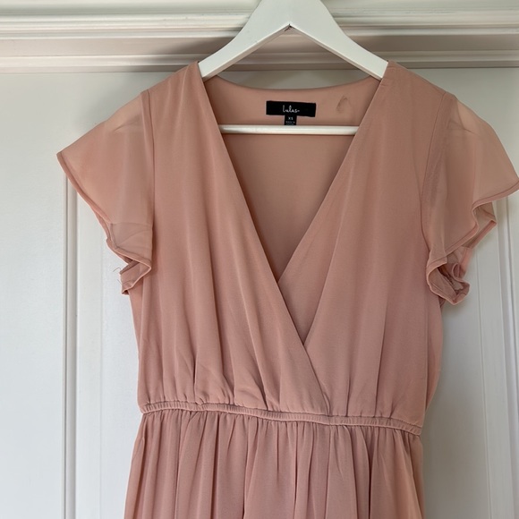 Lulus Bridesmaid maxi Dress size xs - Picture 2 of 4